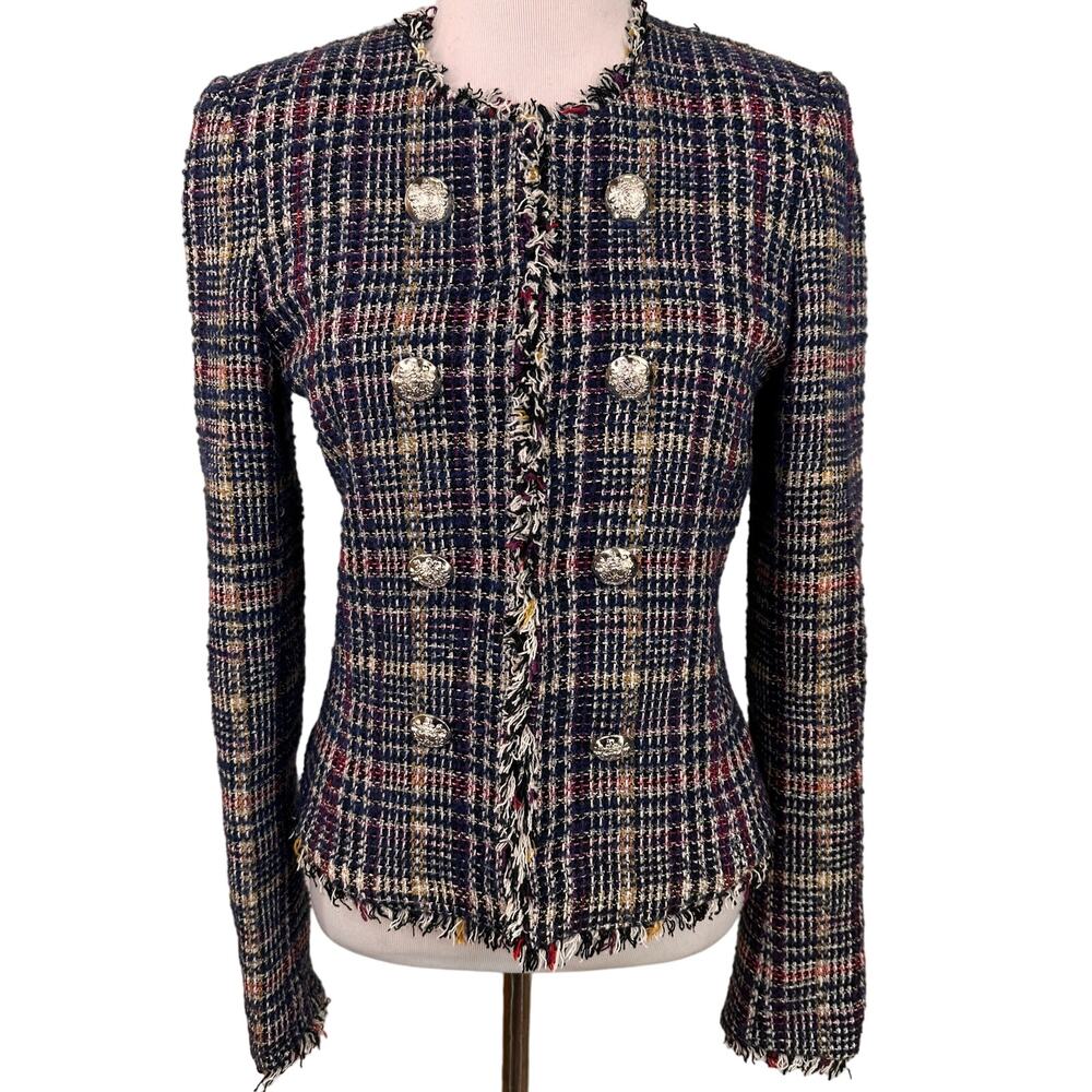 Veronica Beard Jerry Tweed Dickey Jacket Blazer Size 2